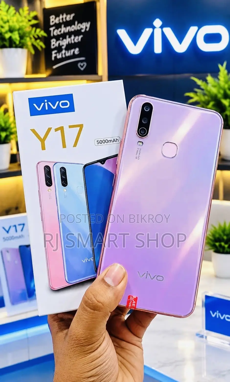 Vivo Y17 128 GB Pink