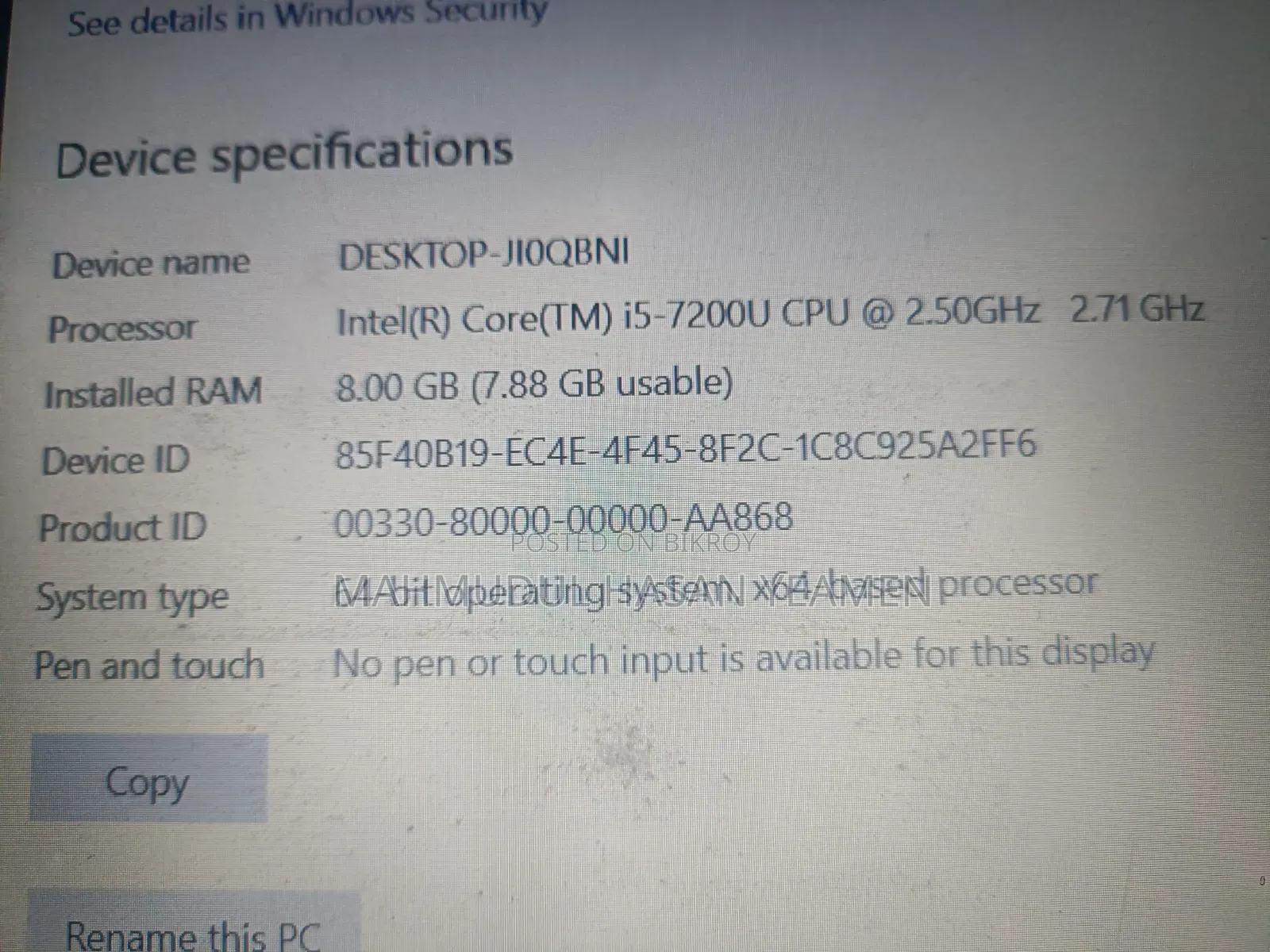 Laptop Lenovo IdeaPad 320 8GB Intel Core i5 SSD 1T