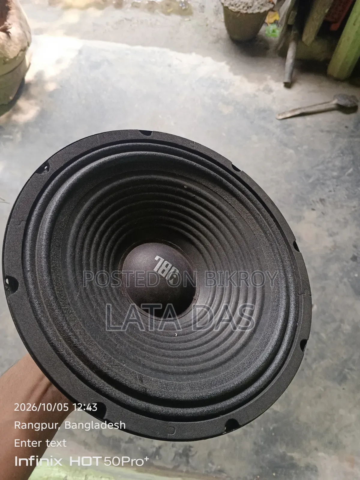 ZK-MT21 2.1 Channel Amplifier + JBL Professional 10" Speaker