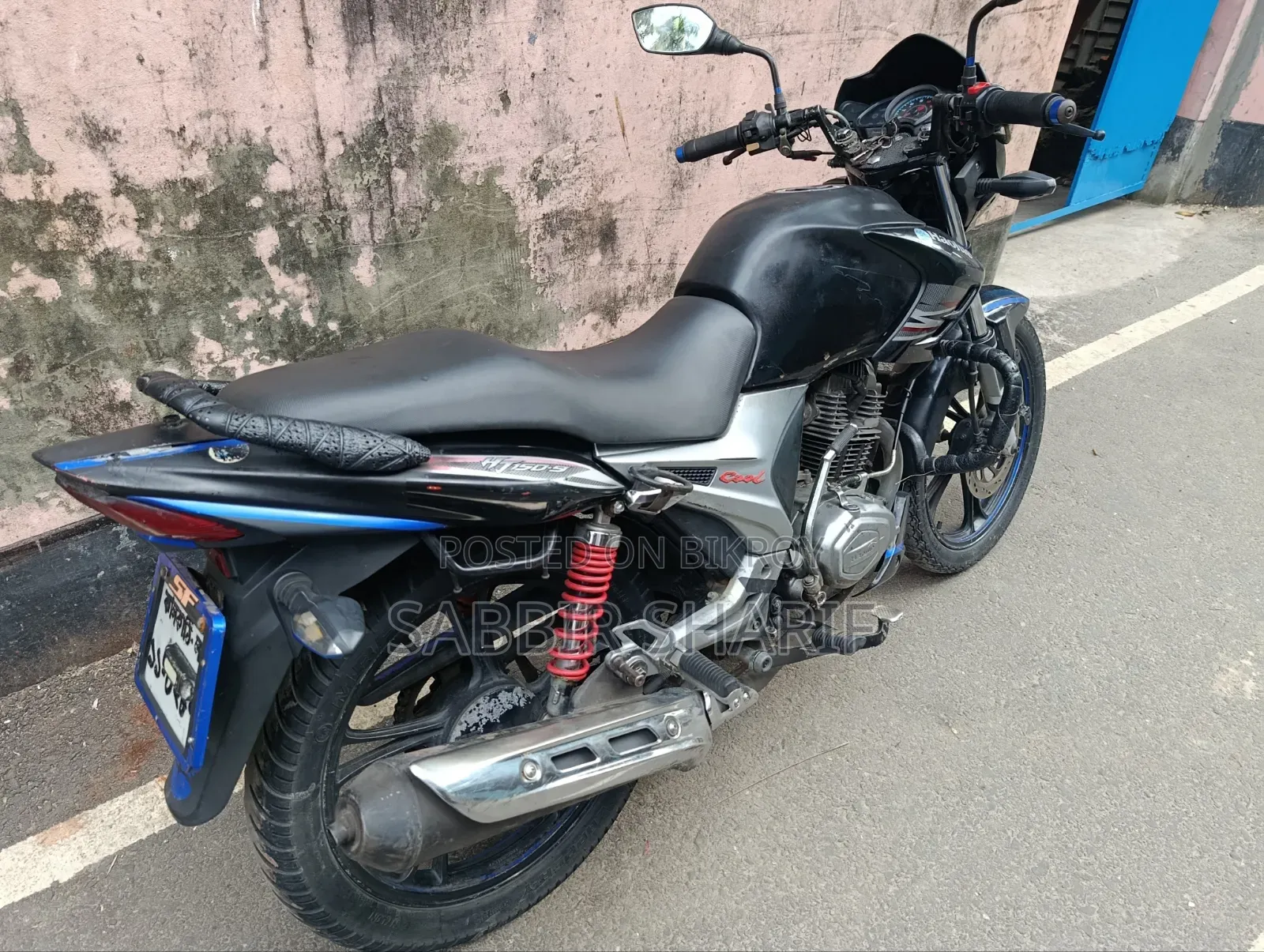 Haojue HJ150-2C 2015 Black