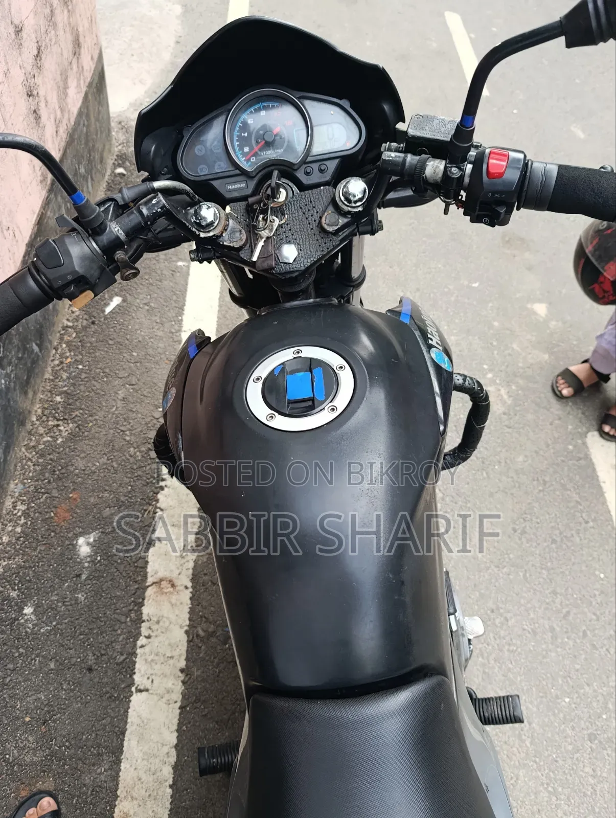 Haojue HJ150-2C 2015 Black
