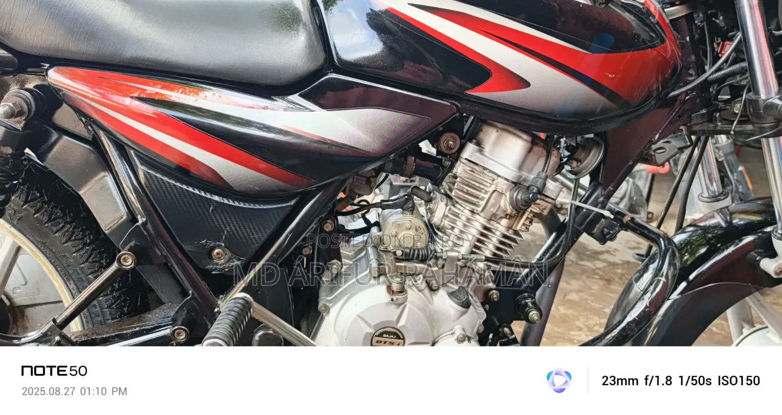 Bajaj Discover 125 2016 Black