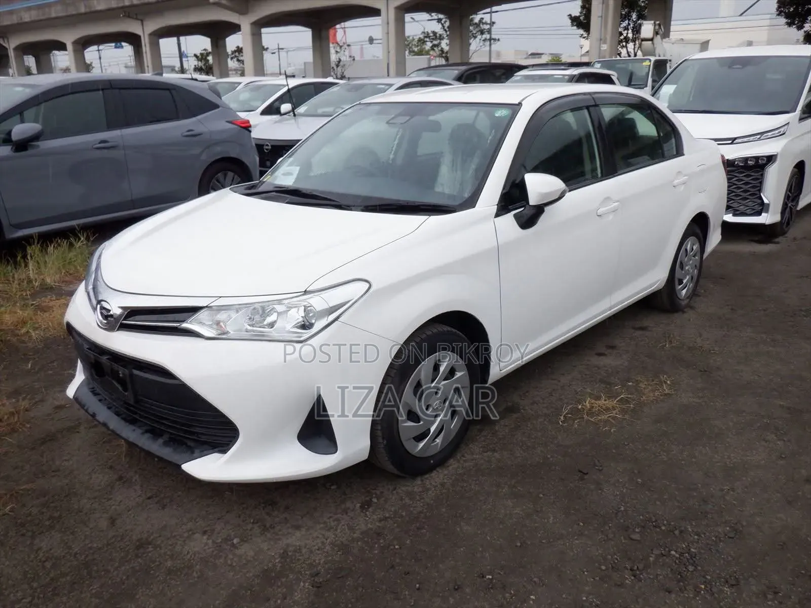New Toyota Axio 1.3 X Two Wheel Drive 2020 White