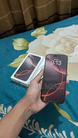 অ্যাপল আইফোন ১৬ প্রো ম্যাক্স ২৫৬ জিবি গোল্ড