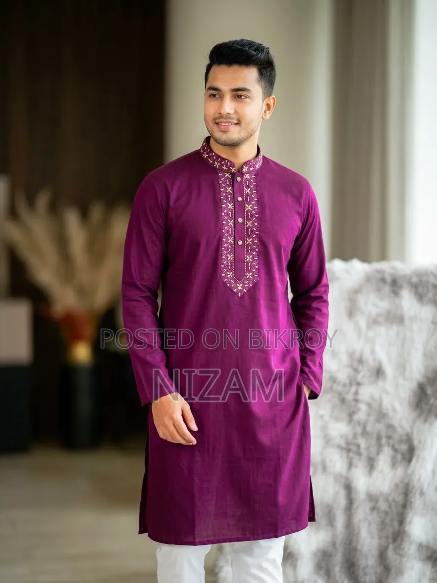 Indian Cotton Panjabi