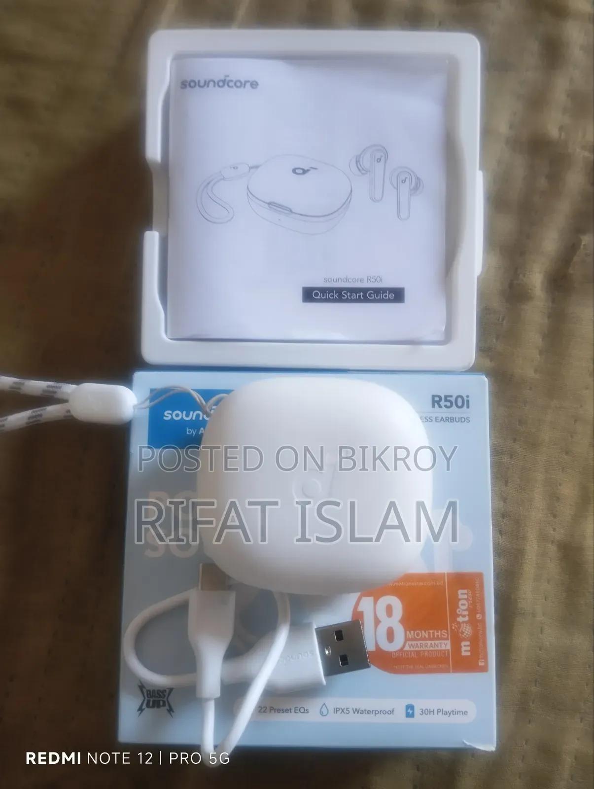Anker Soundcore R50i Earbuds