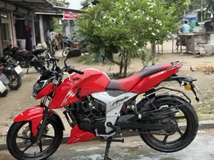 TVS Apache RTR 160 4V 2022 Red