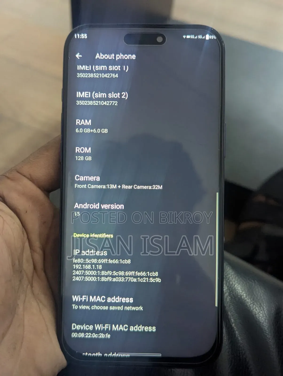 W&O 17 Pro Max 128 GB