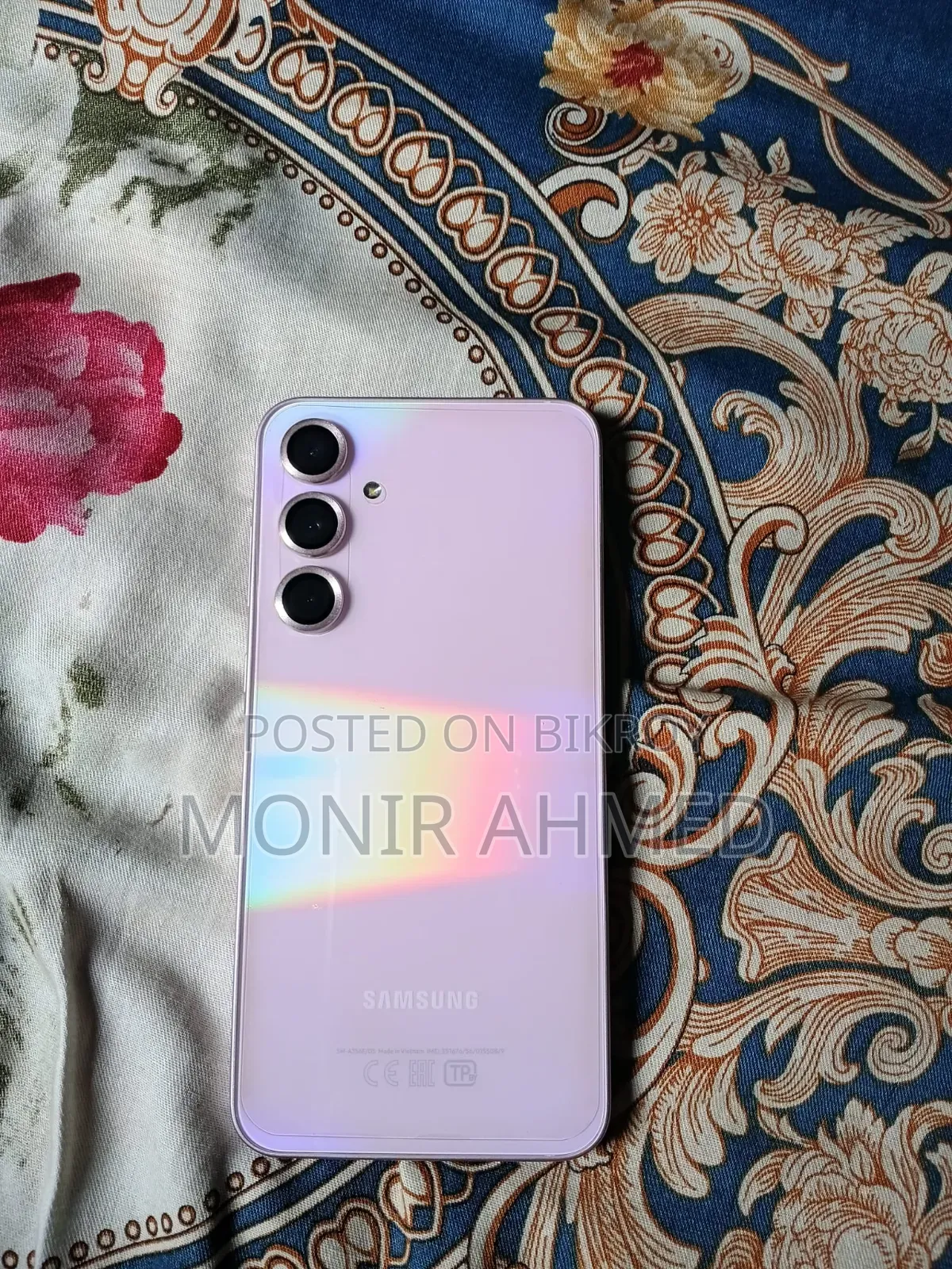 New Samsung Galaxy A35 256 GB Pink