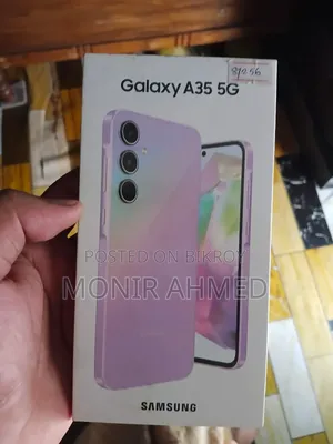 New Samsung Galaxy A35 256 GB Pink