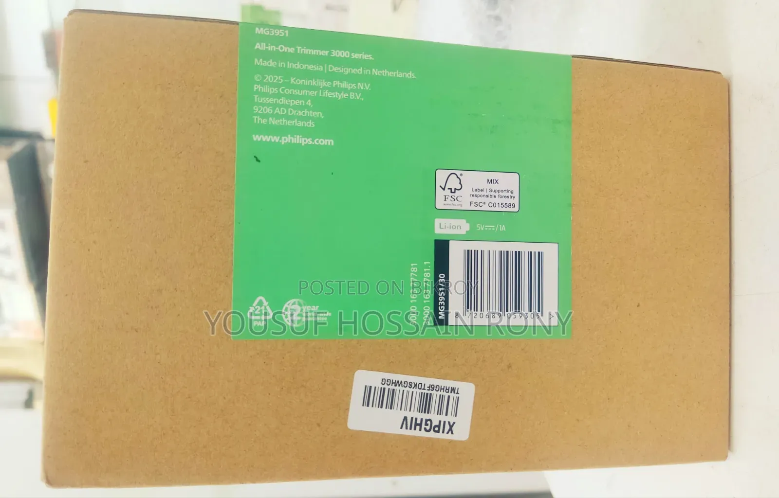 Philips Trimmer  Mg3951/30