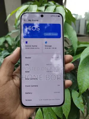 টেকনো স্পার্ক ৪০ প্রো ১২৮ জিবি
