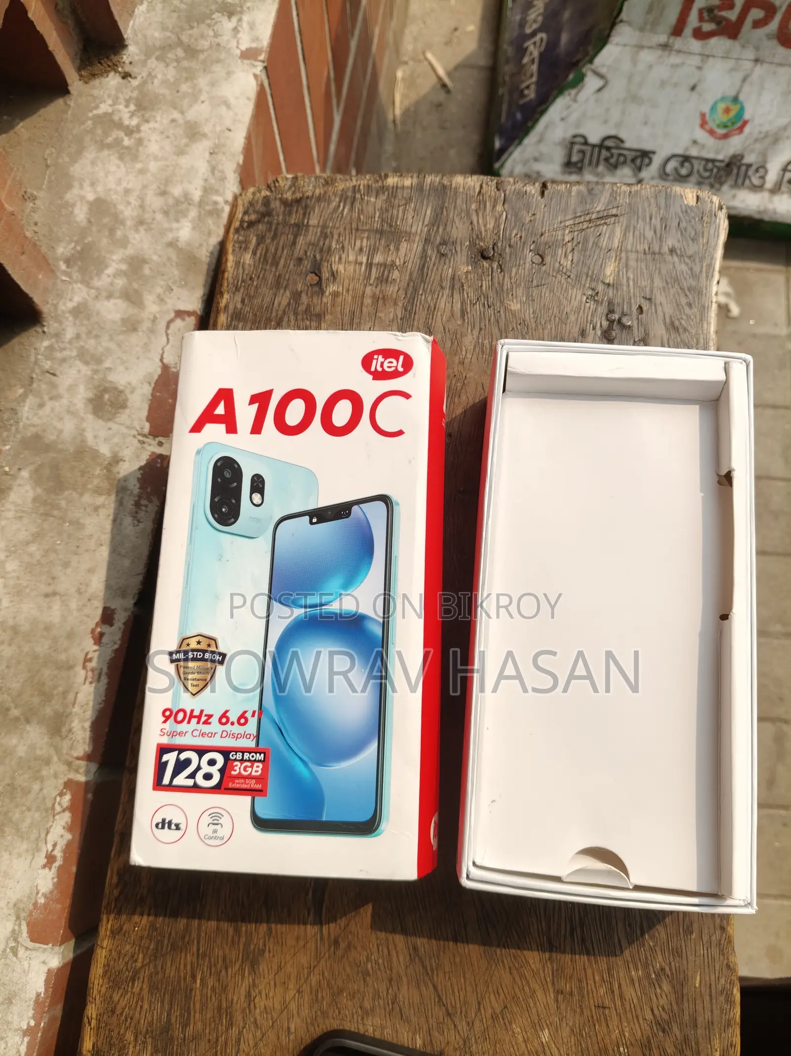 নিউ আইটেল এ১০০সি ১২৮ জিবি ব্ল্যাক