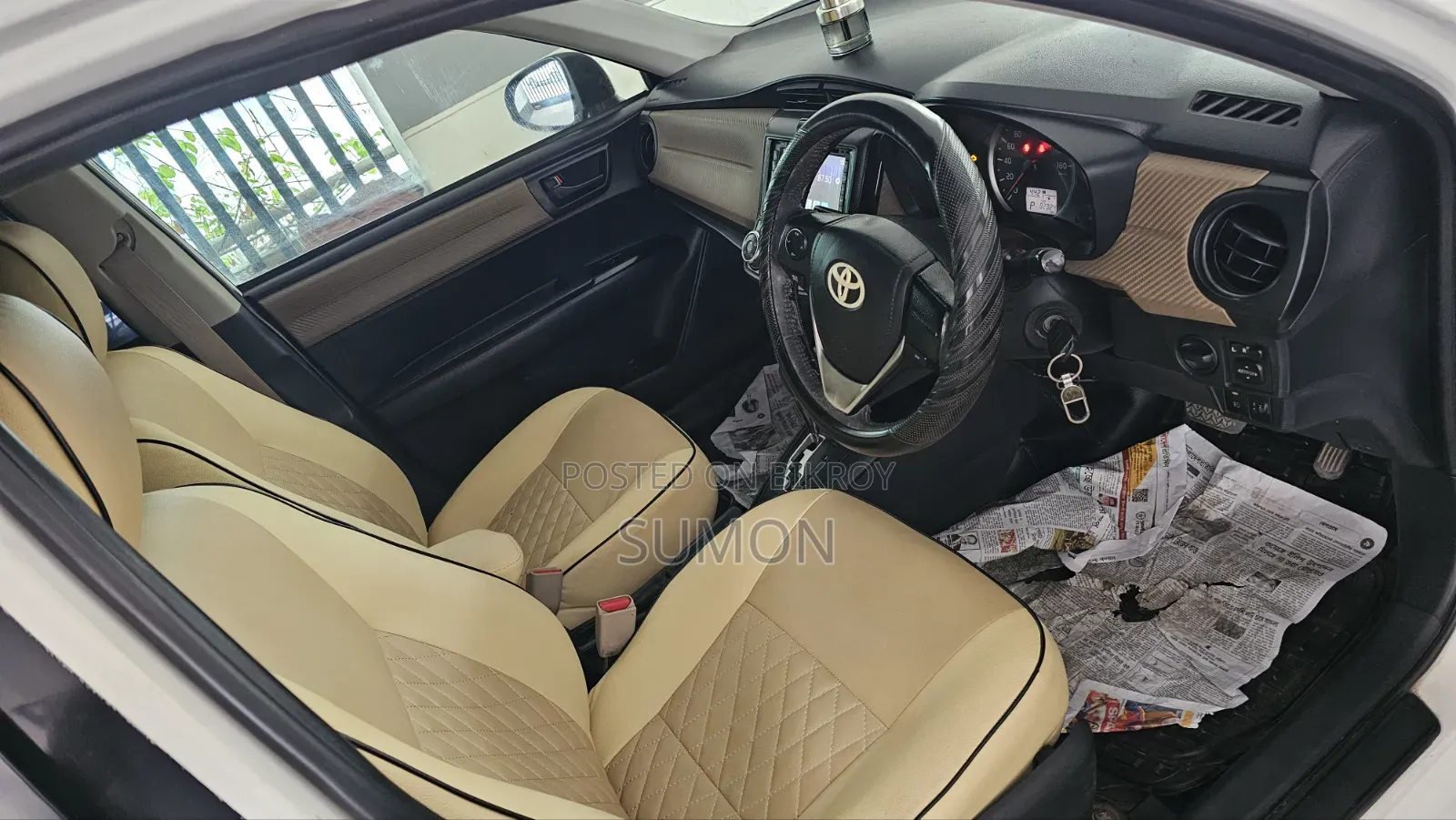 Toyota Axio 2013 White