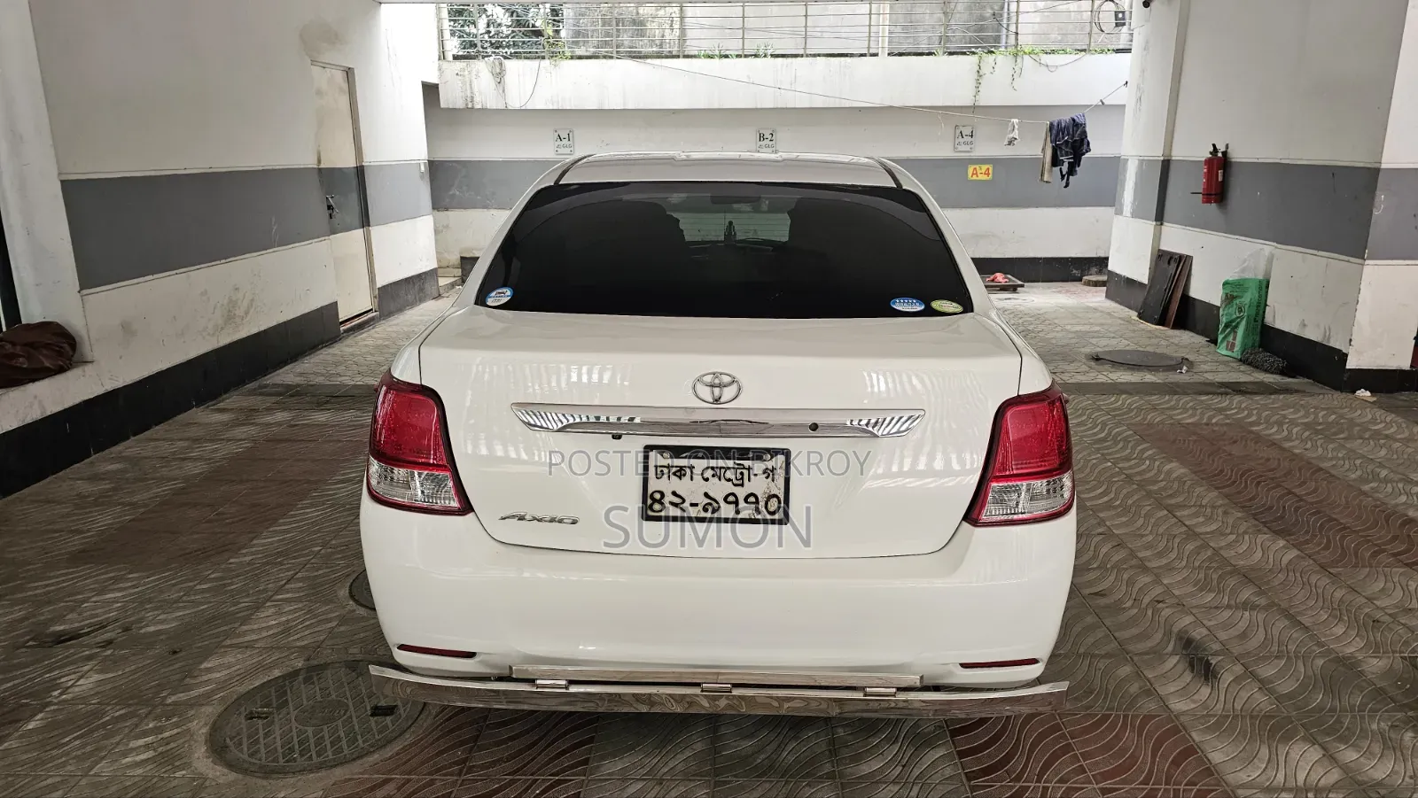 Toyota Axio 2013 White