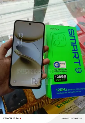 ইনফিনিক্স স্মার্ট ৯ ১২৮ জিবি গোল্ড