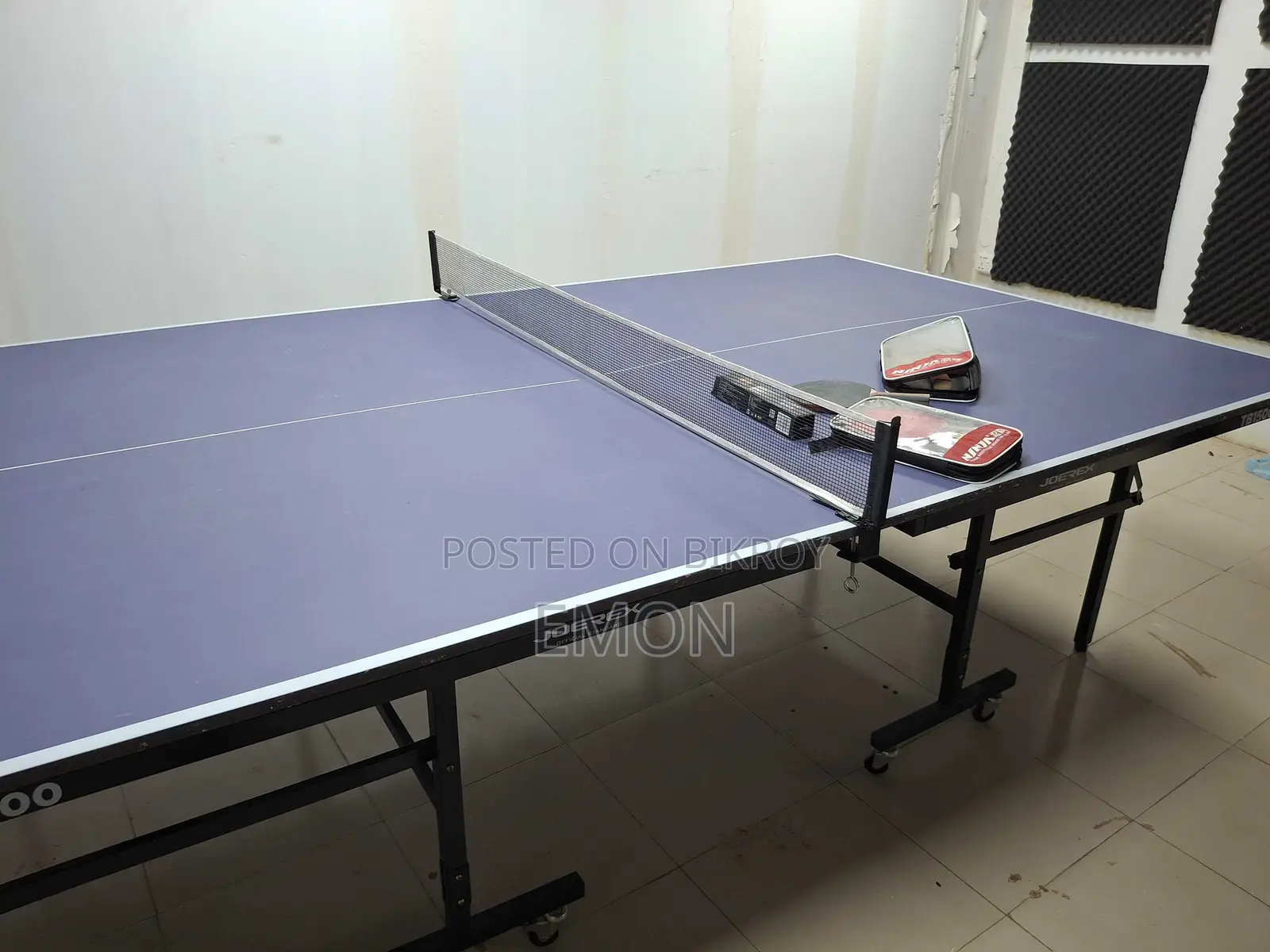 Urgent Sale: Joerex Foldable Table Tennis Board (Excellent Condition).