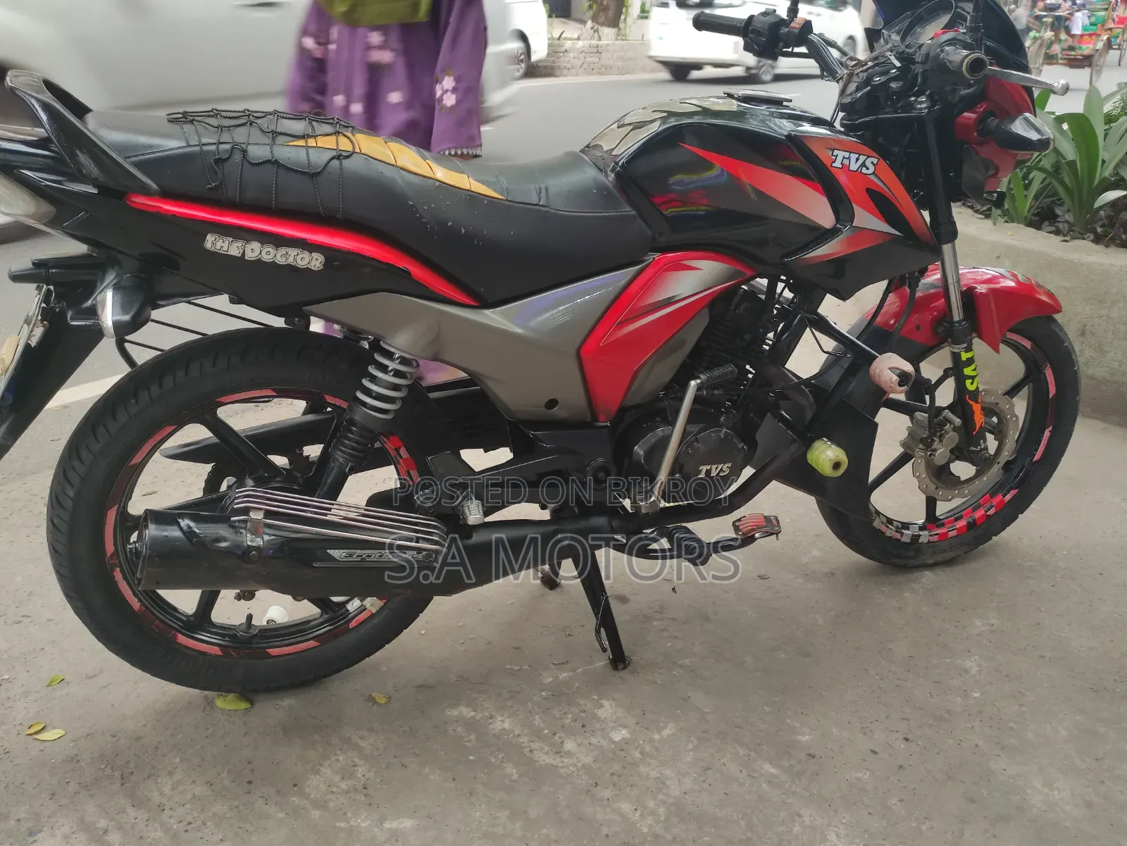 TVS Stryker 125 2018 Red