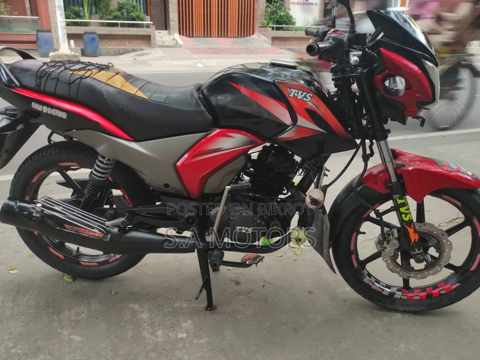 TVS Stryker 125 2018 Red