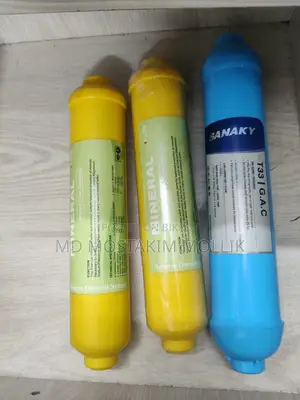 Sanaky T33 Filter Cartridge T33IG.A.C and 2 PCS Mineral Filter Cartridge