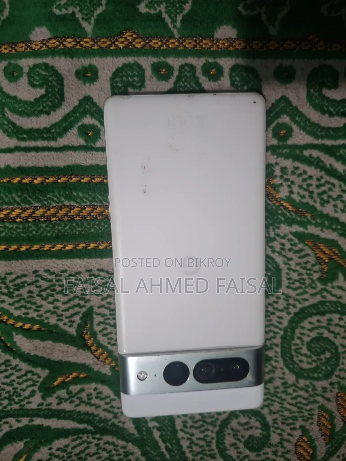 গুগল পিক্সেল ৭ প্রো ১২৮ জিবি হোয়াইট