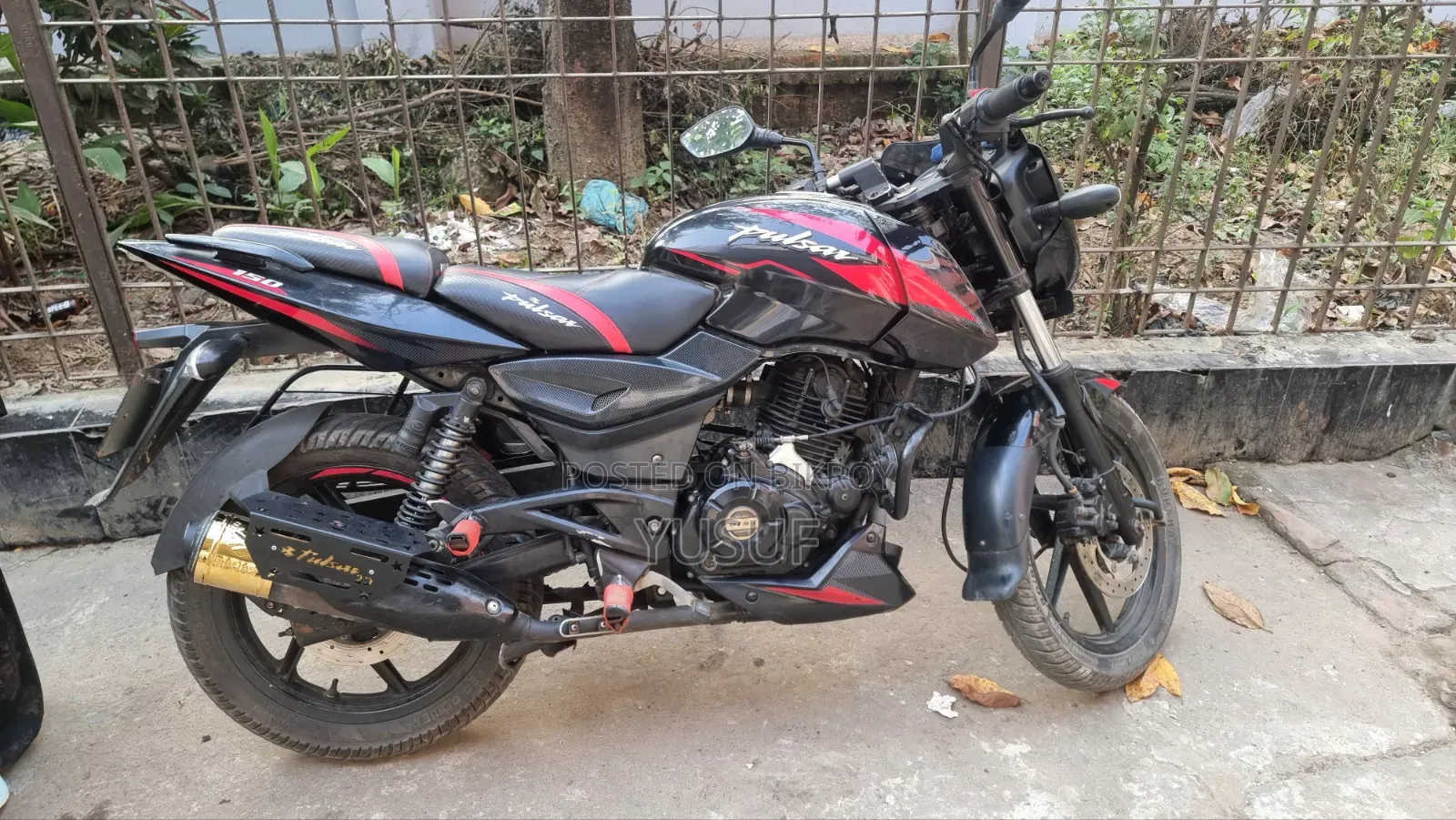 বাজাজ পালসার ১৫০ ২০২১ কালো