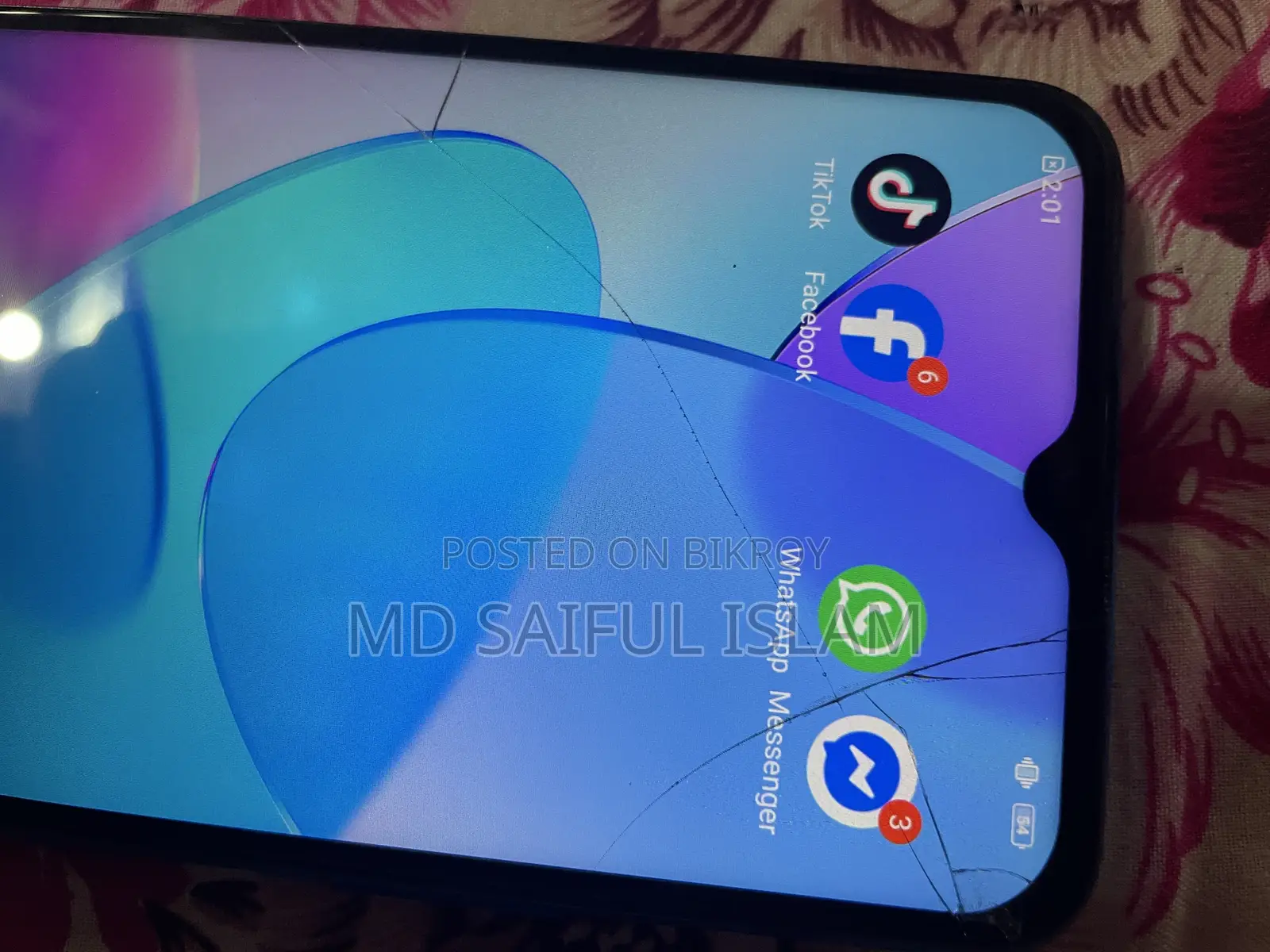 Vivo Y20 64 GB Blue