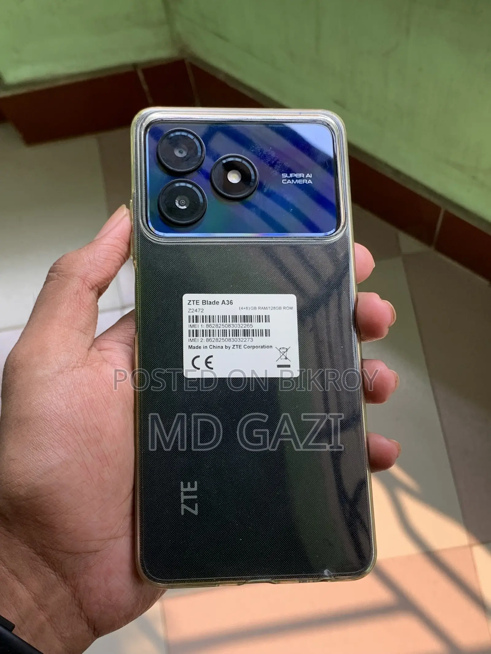 New ZTE Blade A36 64 GB Black