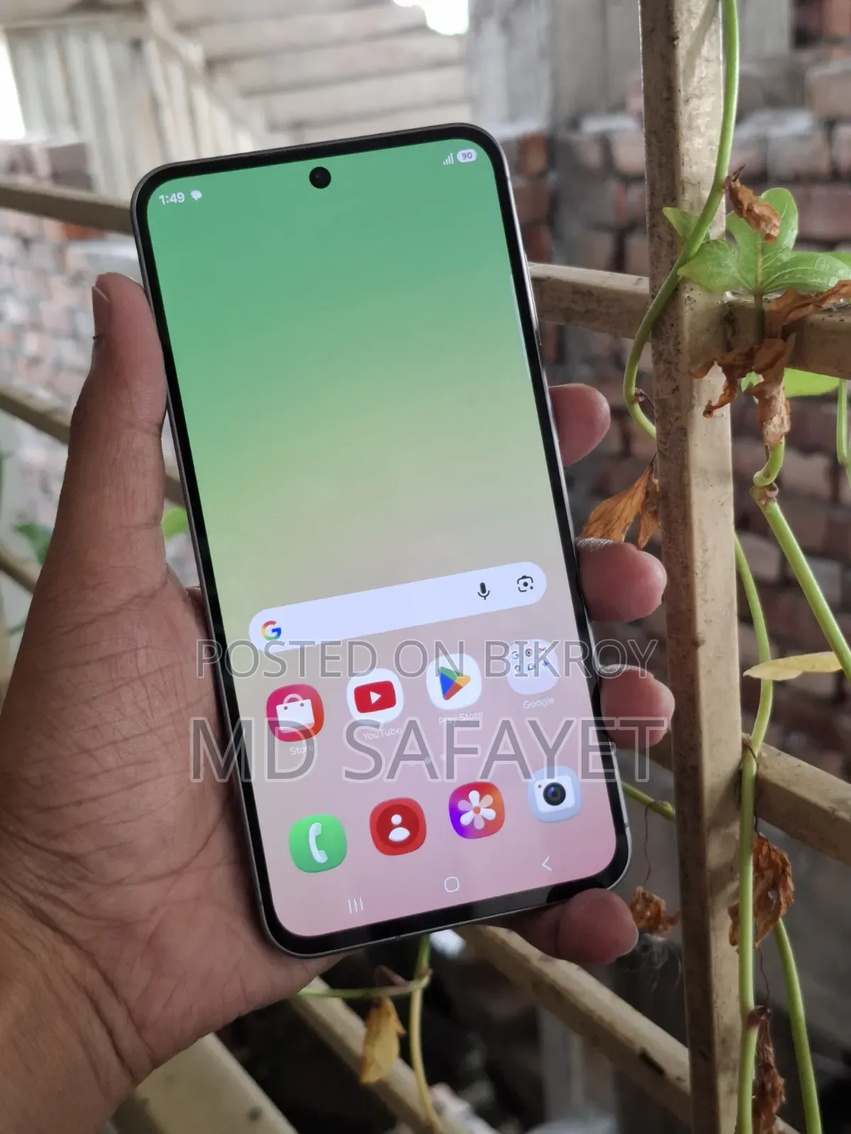 স্যামসাং গ্যালাক্সি এ৫৬ ২৫৬ জিবি কালো