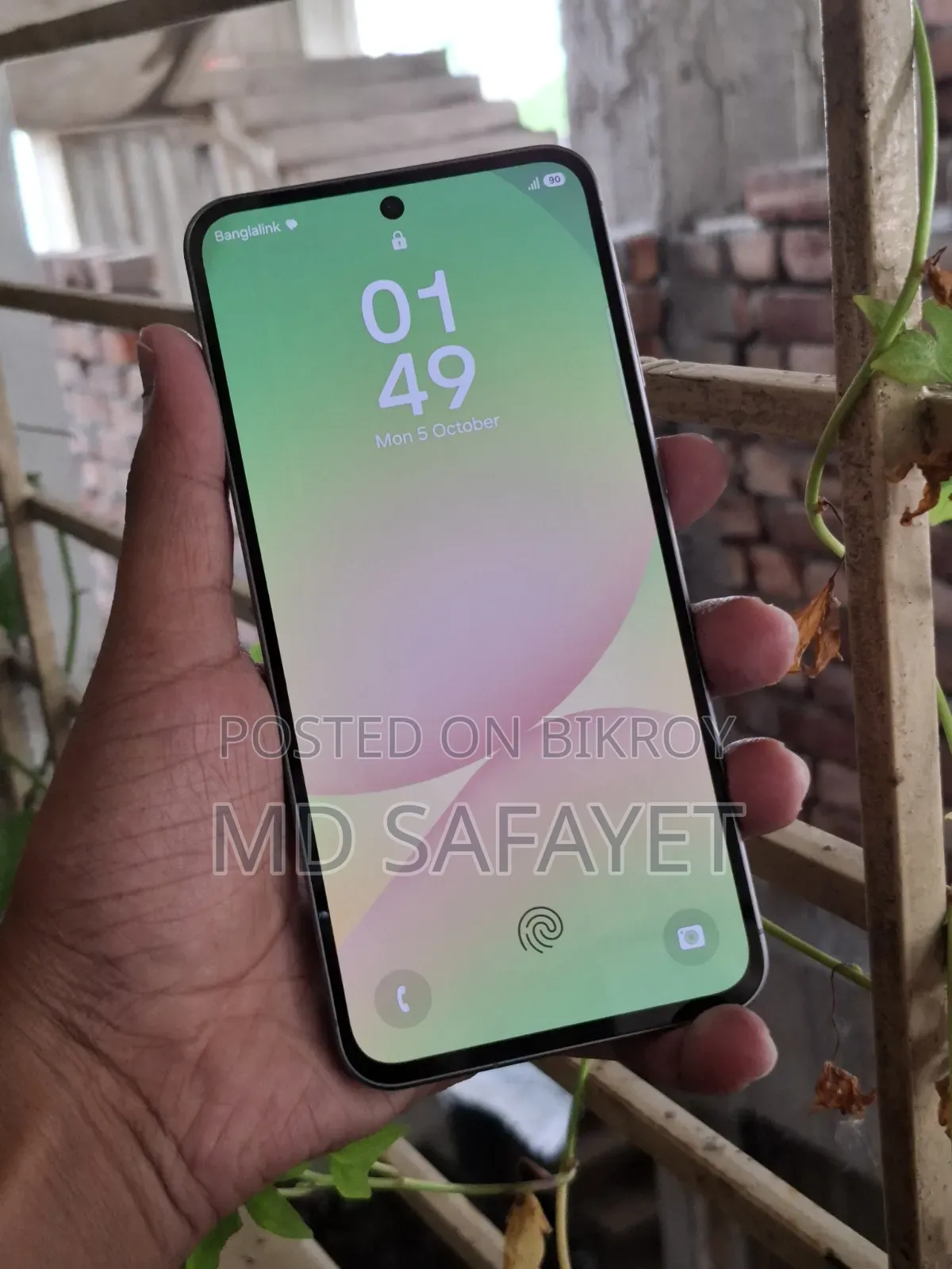 স্যামসাং গ্যালাক্সি এ৫৬ ২৫৬ জিবি কালো