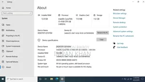 Desktop Computer 12GB Intel Core i3 SSD 128GB