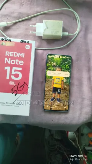 শাওমি রেডমি নোট ১৫ ২৫৬ জিবি গ্রাফাইট