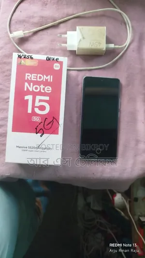 শাওমি রেডমি নোট ১৫ ২৫৬ জিবি গ্রাফাইট