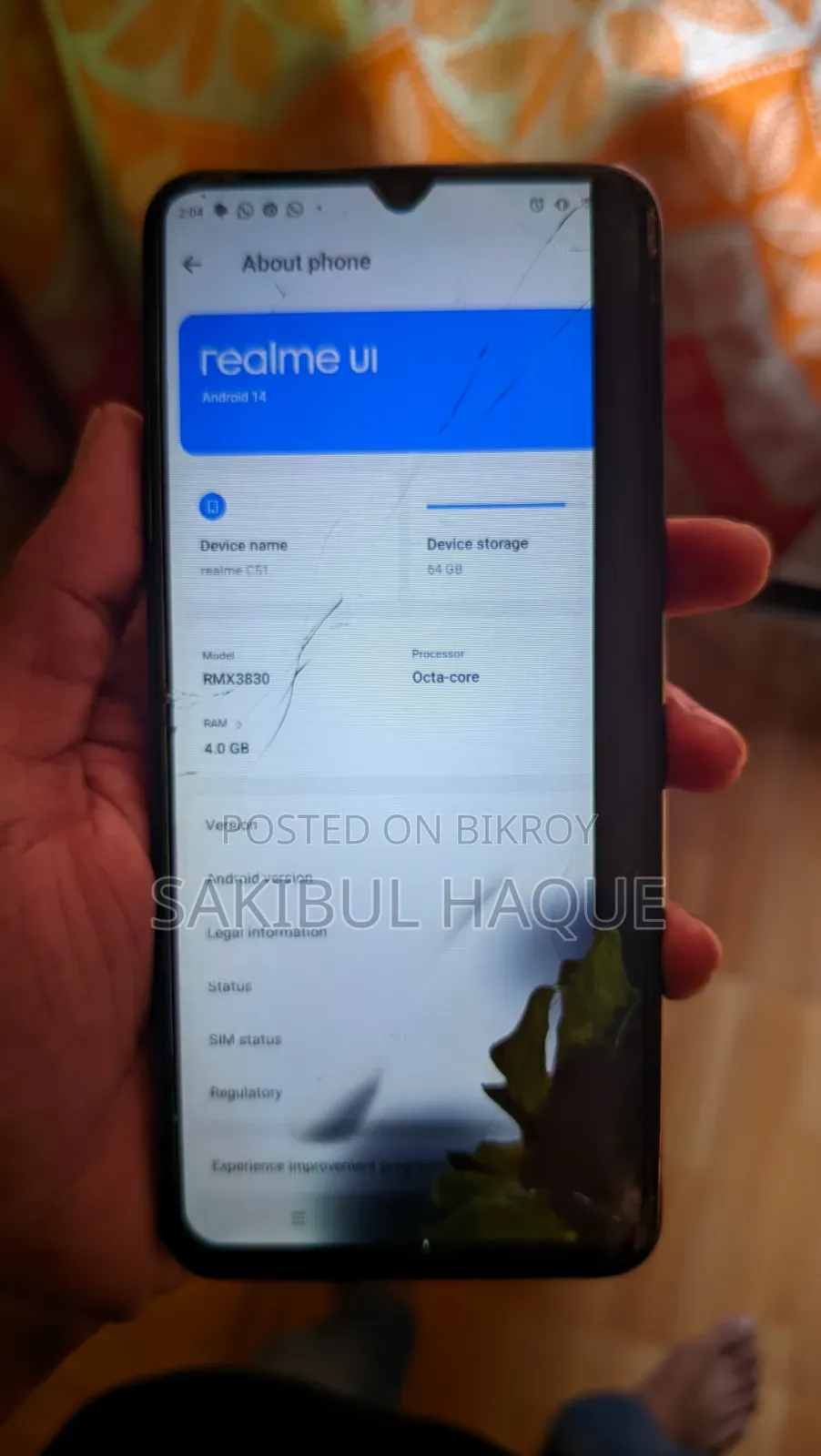 Realme C51 64 GB Black