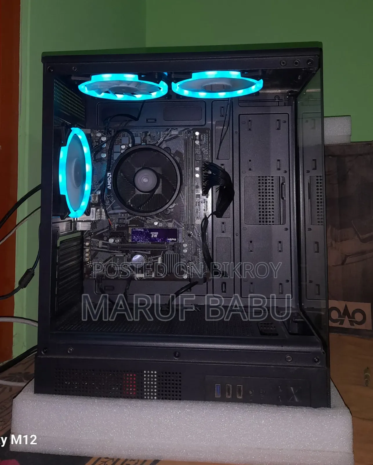 Desktop Computer 8GB AMD SSHD+SSD 128GB