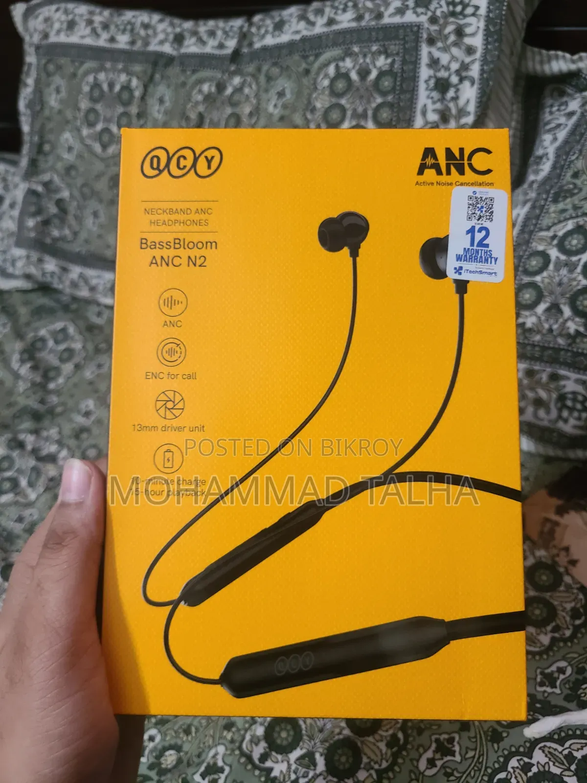 Qcy Bass Bloom ANC N2