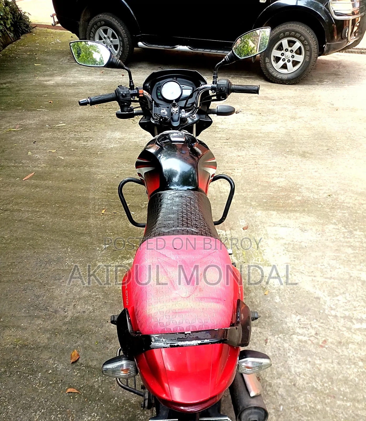 TVS Metro Plus 2018 Red