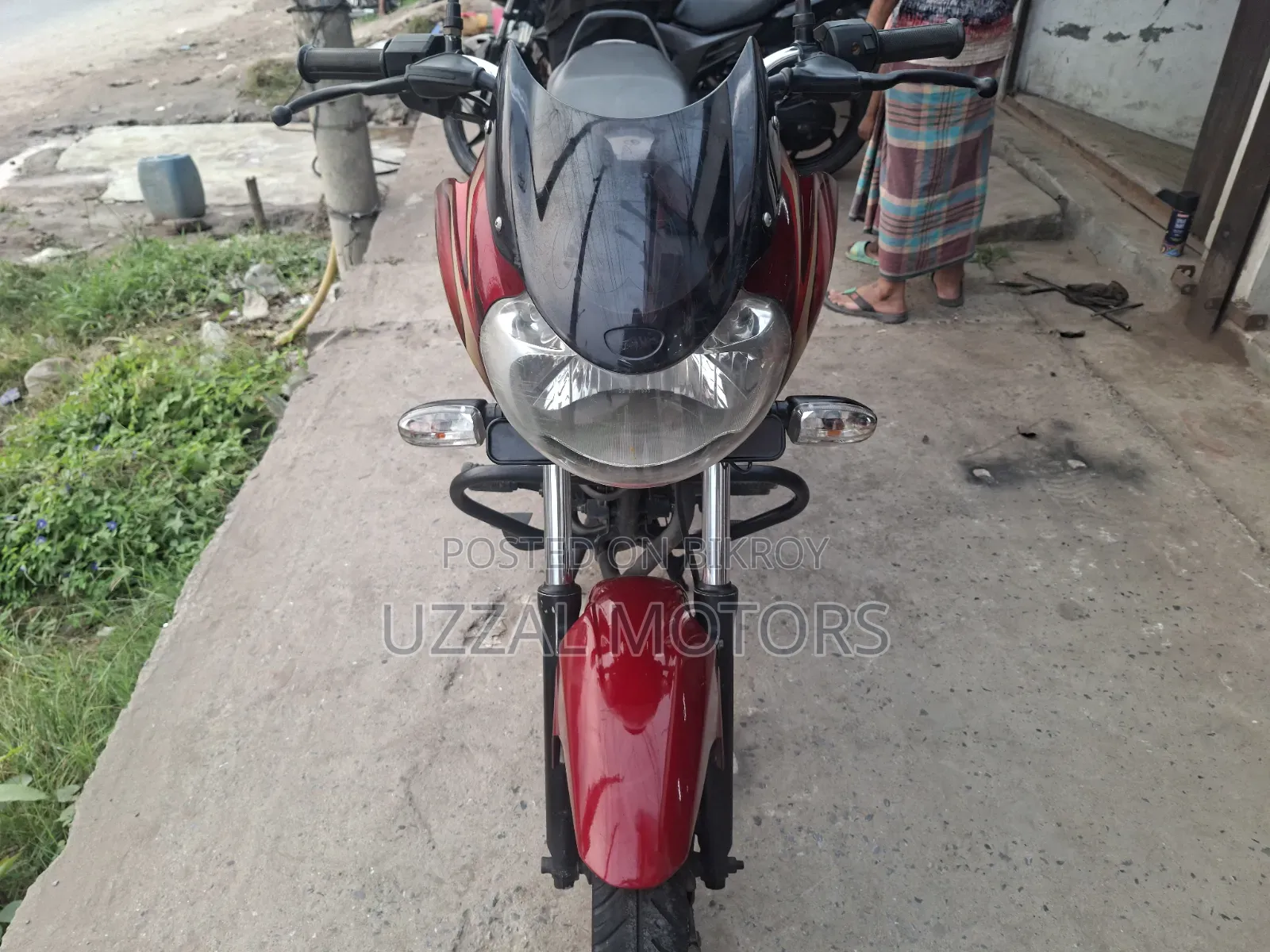 Bajaj Discover 100 2017 Red