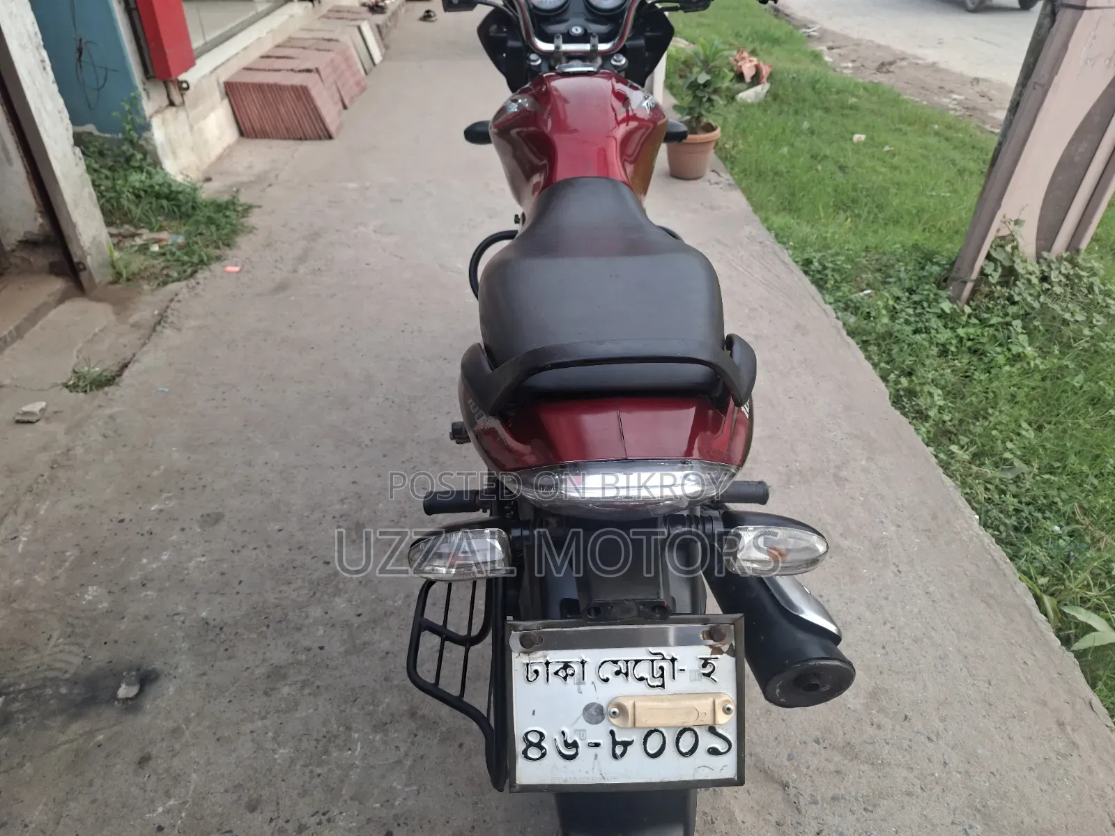 Bajaj Discover 100 2017 Red