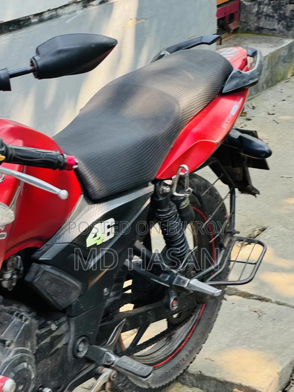 TVS Apache RTR 160 2V ২০২০ রেড