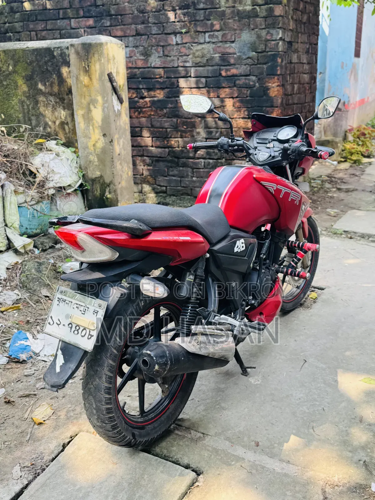 TVS Apache RTR 160 2V ২০২০ রেড