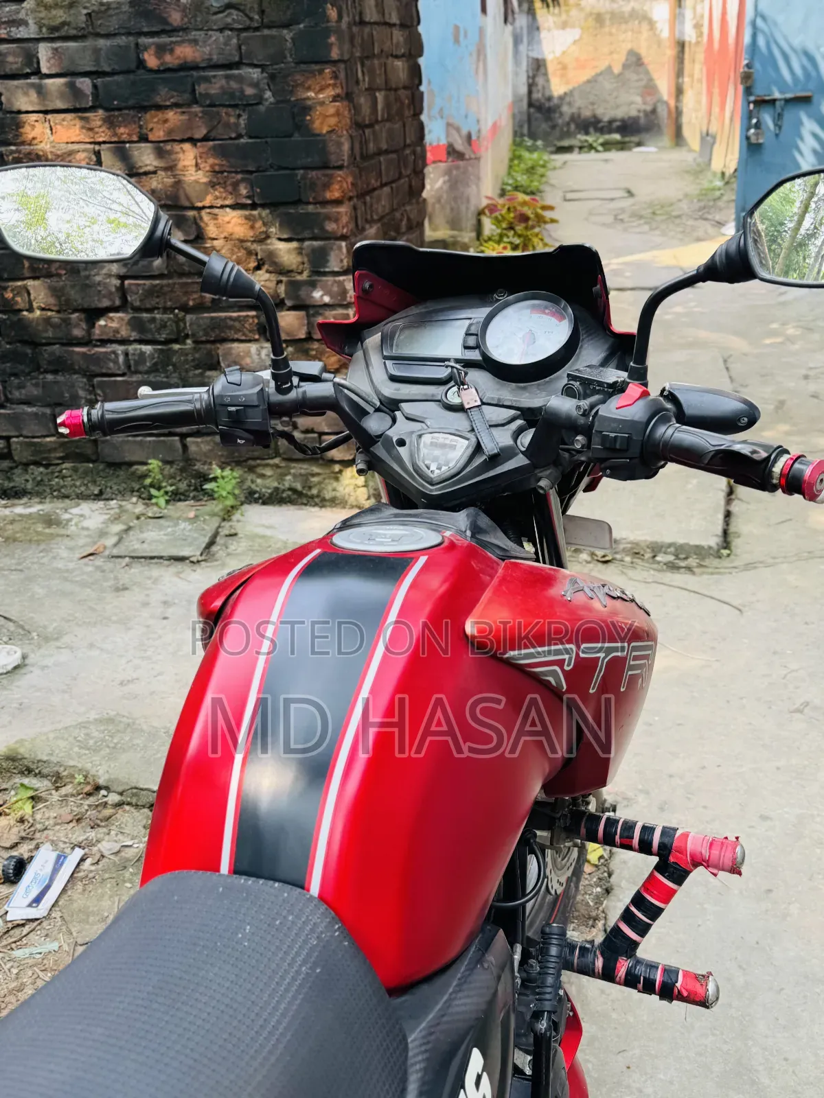 TVS Apache RTR 160 2V ২০২০ রেড