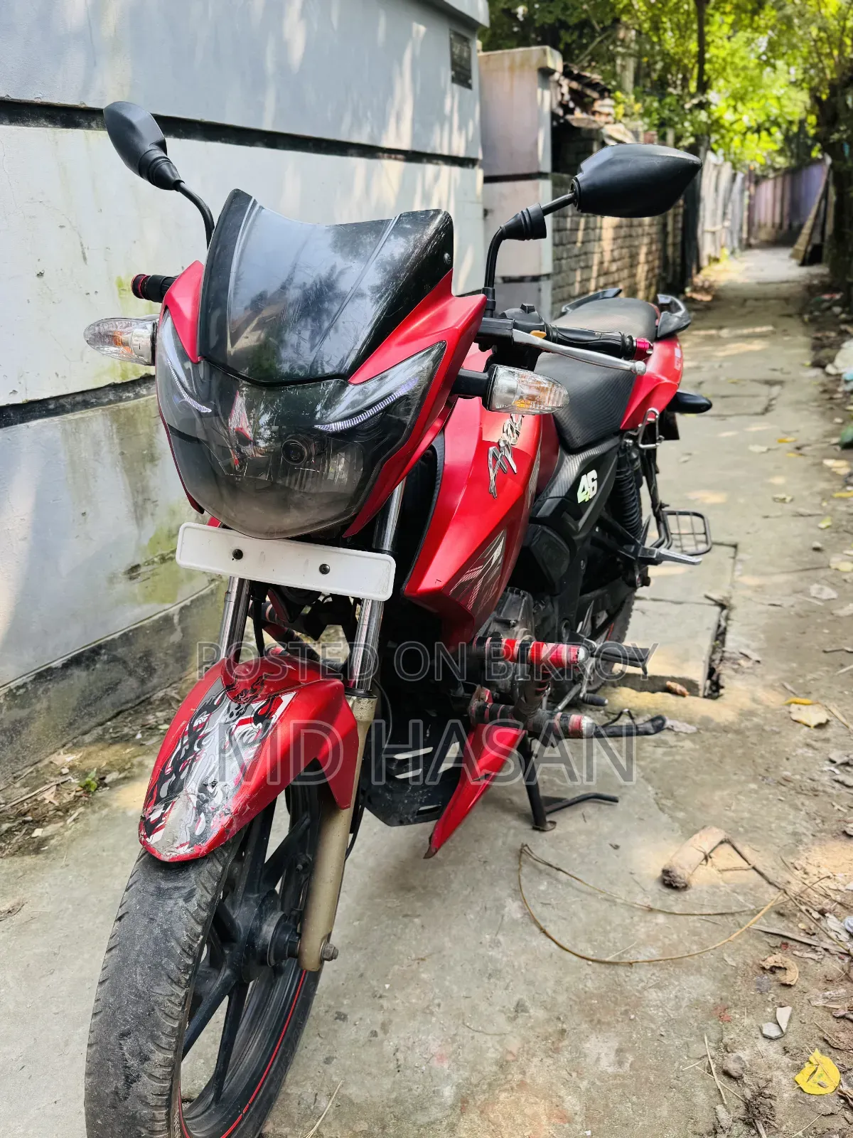 TVS Apache RTR 160 2V ২০২০ রেড