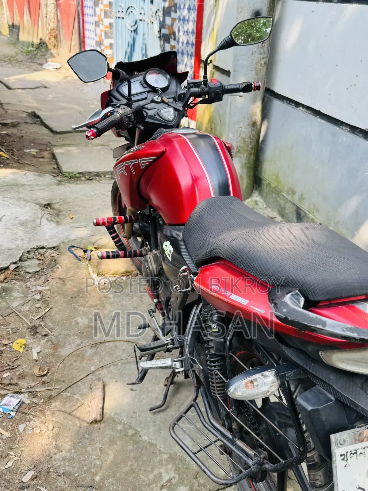 TVS Apache RTR 160 2V ২০২০ রেড