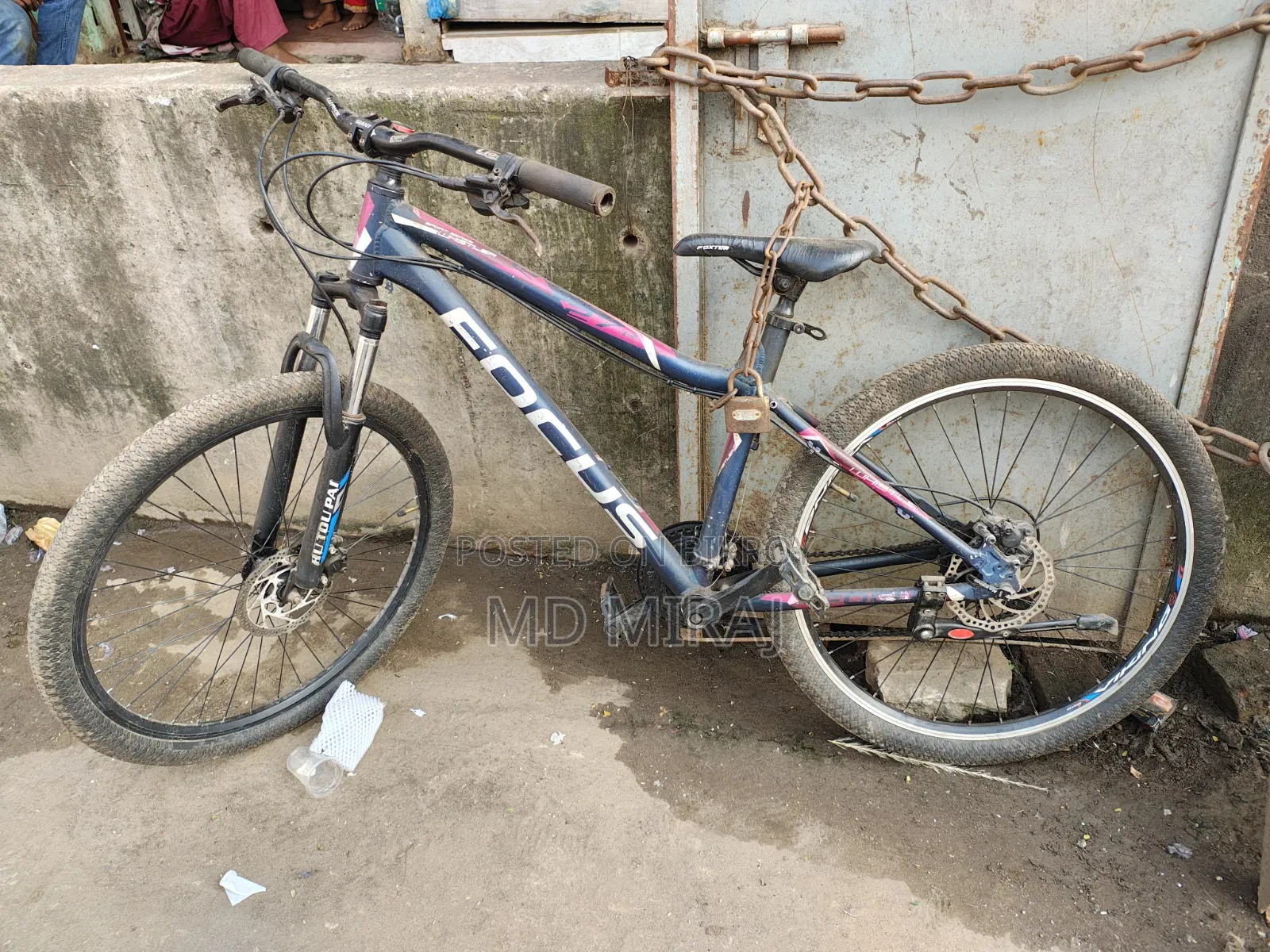 This bicycle is for sale