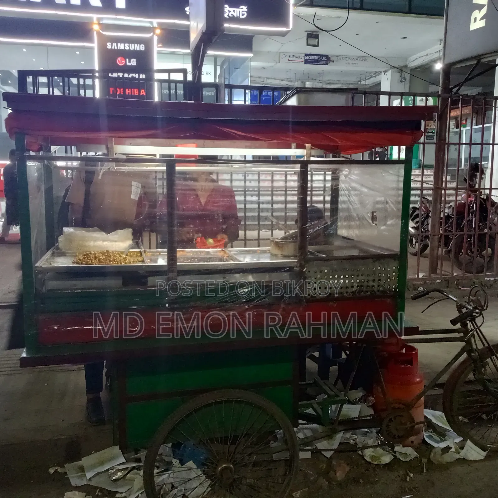 Food Cart Ready Shop Vehicle