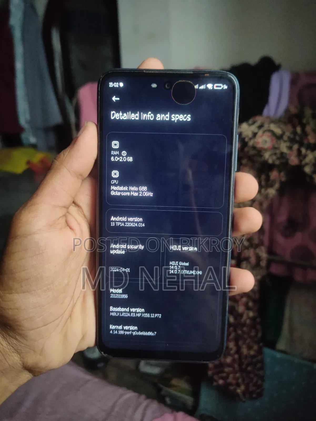 Xiaomi Redmi 10 128 GB Black
