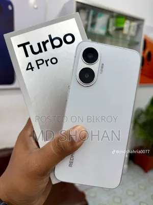 শাওমি রেডমি টার্বো ৪ প্রো ২৫৬ জিবি সাদা