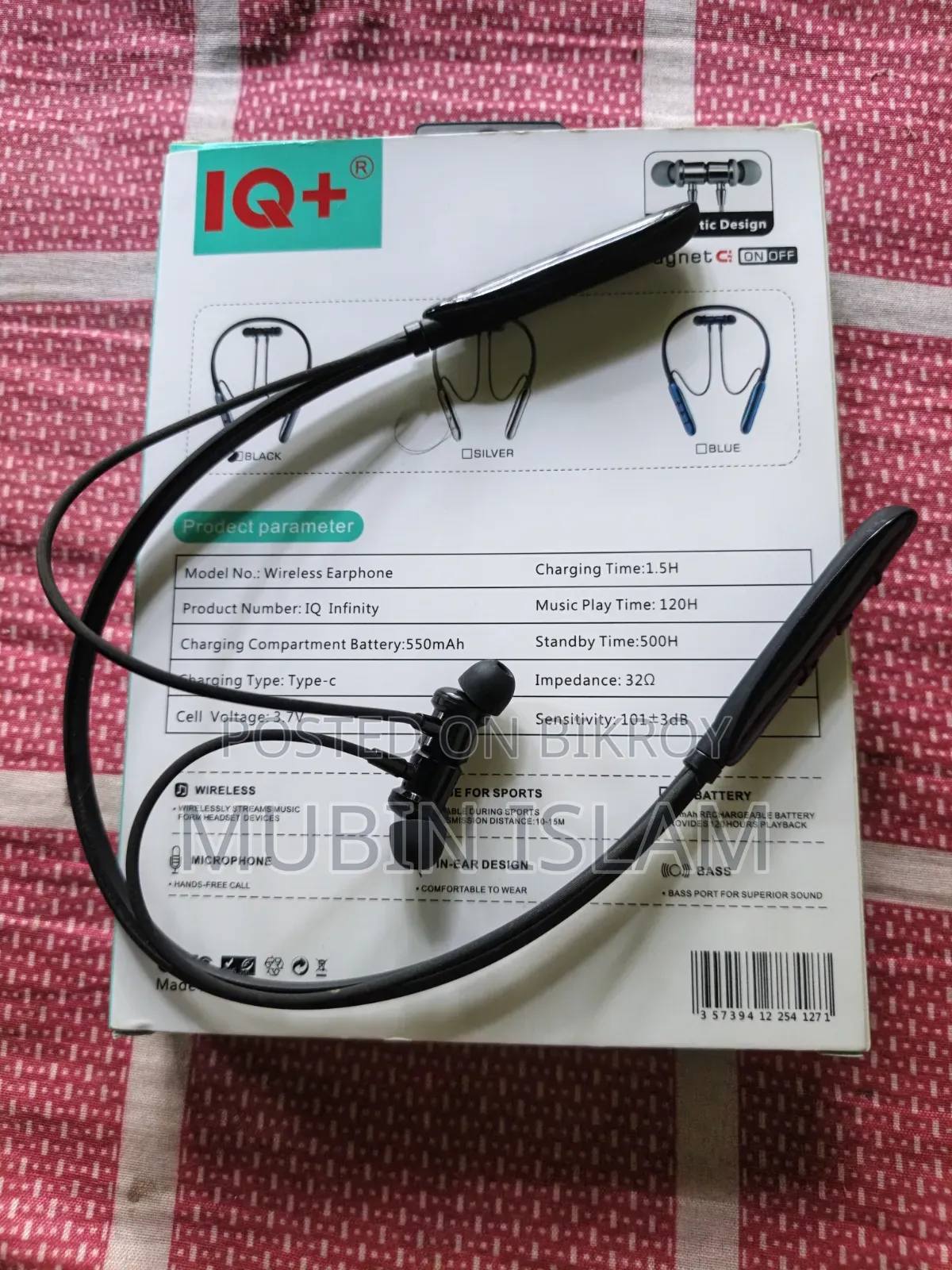 IQ + Wireless Neckband