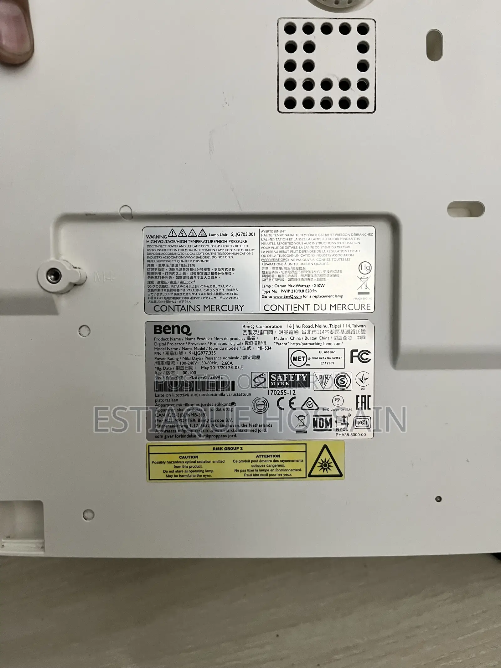 Benq Mh534 Projector